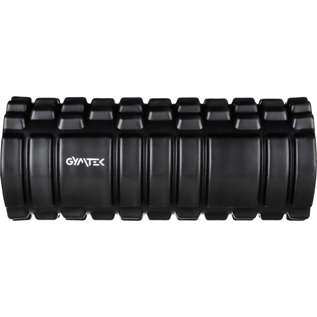 Массажный ролик Gymtek для йоги и фитнеса EVA 33*14см черный