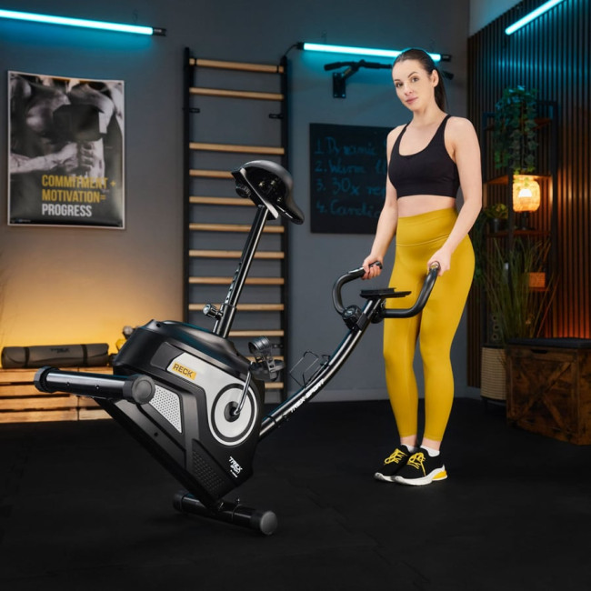 Велотренажер Trex Sport TX-400MB Reck магнитный черно-белый