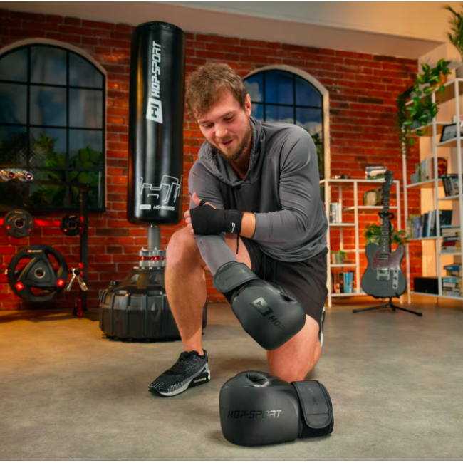 Боксерські рукавиці Hop-Sport HS-BG10 10oz чорні