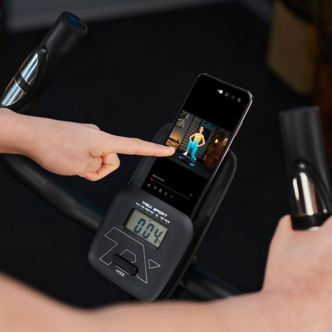 Велотренажер Trex Sport TX-400MB Reck магнитный черно-белый