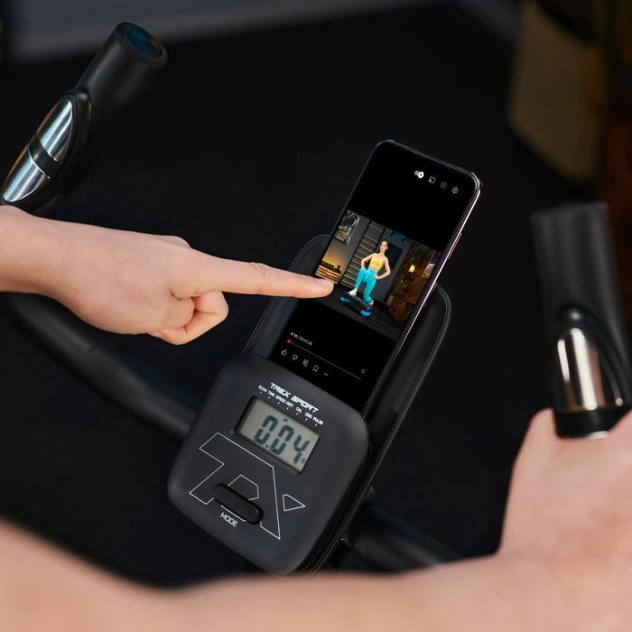 Велотренажер Trex Sport TX-400MB Reck магнітний чорно-білий