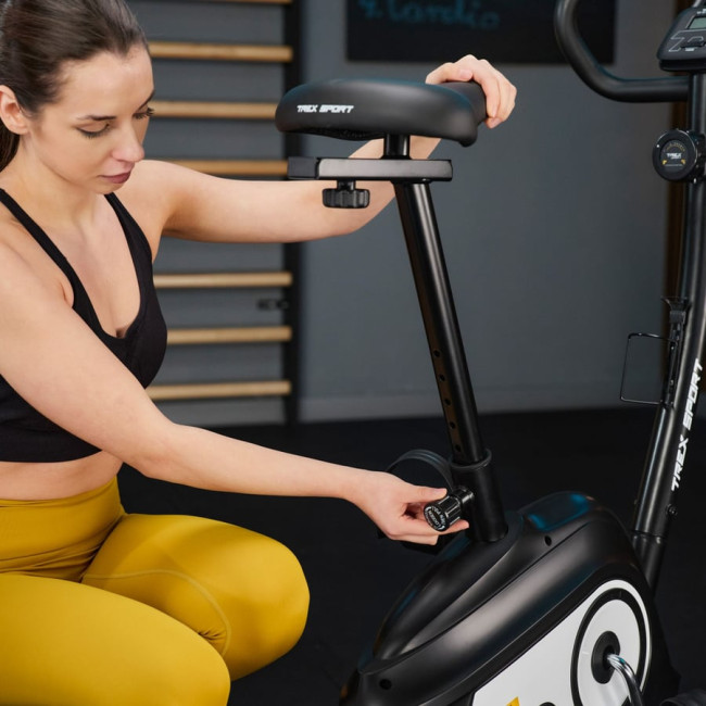 Велотренажер Trex Sport TX-400MB Reck магнитный черно-белый
