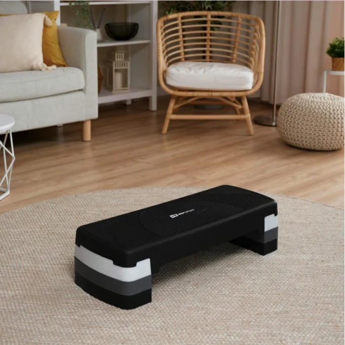 Степ платформа Hop-Sport HS-PP033AS чорно-біла