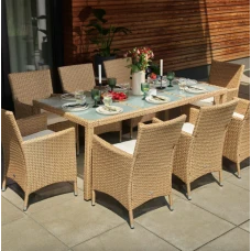 Садовая мебель Di Volio VERONA 8+1 бежево-кремовая