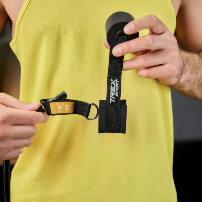 Набор резинок с эспандерами Trex Sport TX-050TS черный