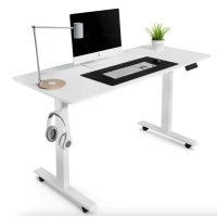 Компьютерный стол с регулируемой высотой Di Volio Biago белый