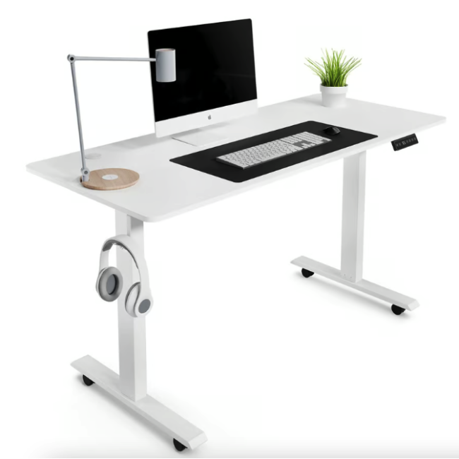Компьютерный стол с регулируемой высотой Di Volio Biago белый