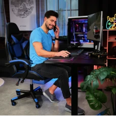 Геймерское кресло Di Volio Ragazo синий