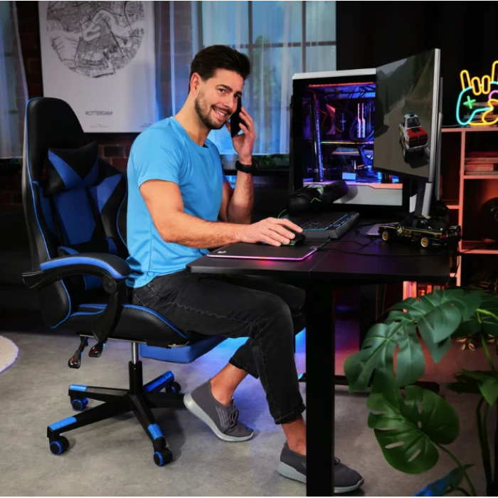 Геймерське крісло Di Volio Ragazo синій