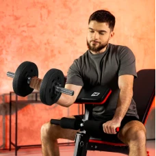 Гантель композитный Hop-Sport 20кг