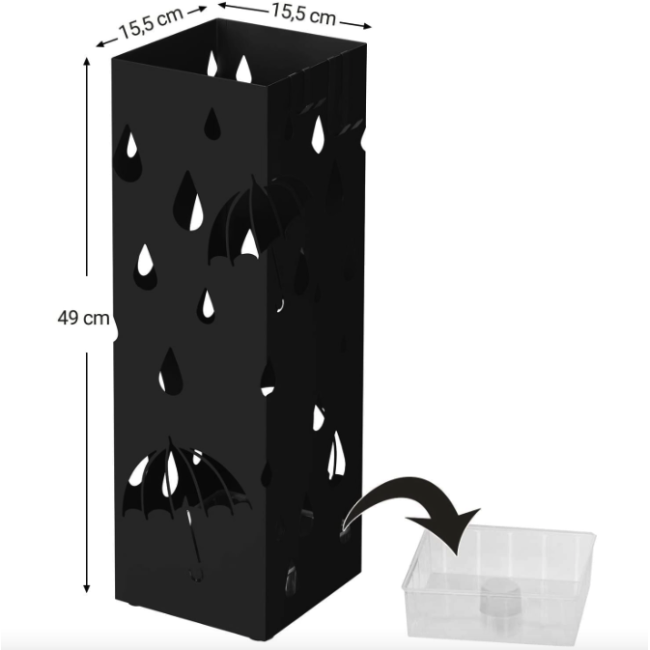 Подставка для зонтов Leobert Marvik черный