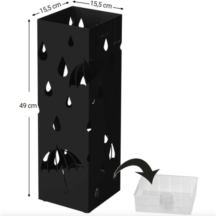 Подставка для зонтов Leobert Marvik черный