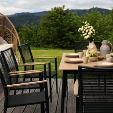 Садовое кресло Di Volio Asti серый/бежевый