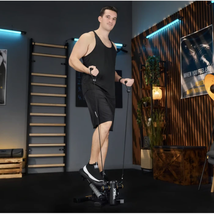 Степпер 2в1 Trex-Sport TX-070SP Twiz чорний