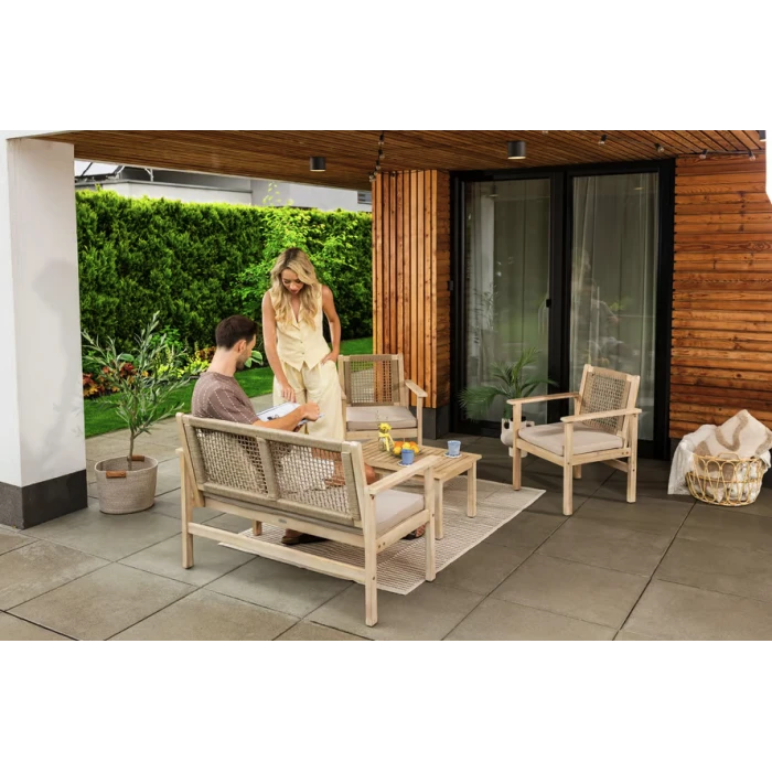 Комплект садових меблів Di Volio Marata бежевий