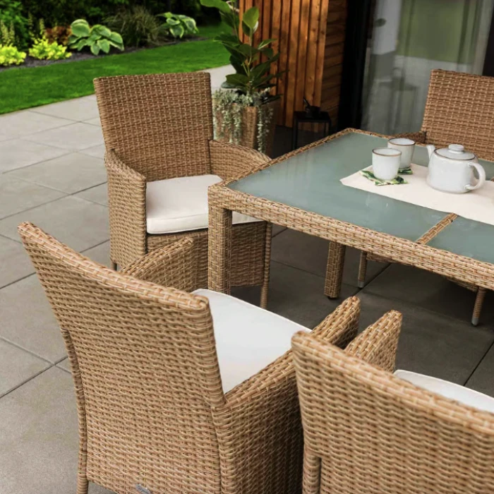 Садовая мебель Di Volio VERONA 8+1 бежево-кремовая