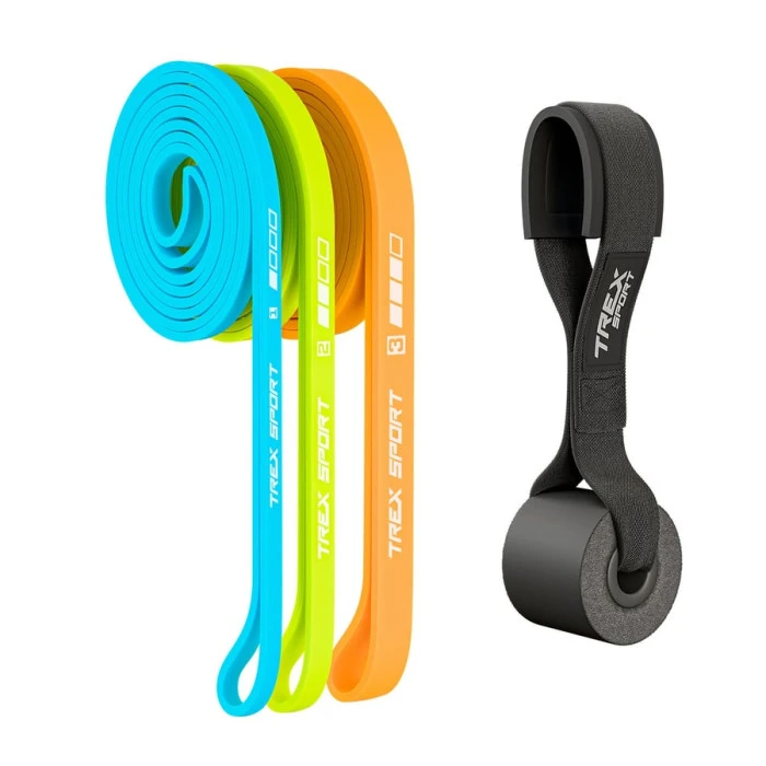 Набір резинок для фітнесу Trex Sport TX-003PBV 3в1 2-30кг