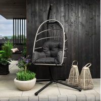 Підвісне крісло-кокон Di Volio Beluno графітовий