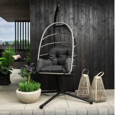 Підвісне крісло-кокон Di Volio Beluno графітовий