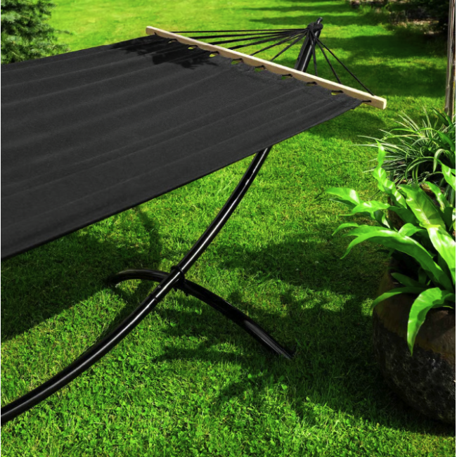 Гамак с каркасом Di Volio Rimini черный