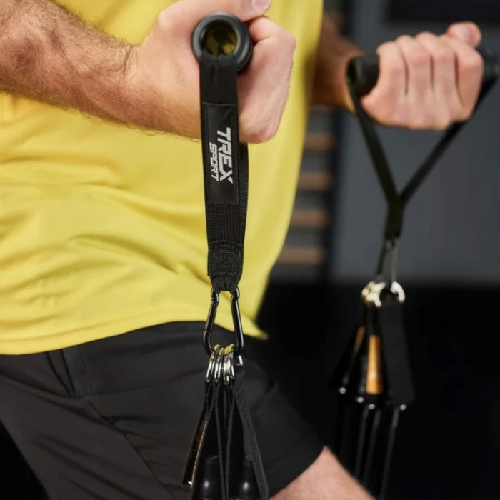 Набор резинок с эспандерами Trex Sport TX-050TS черный