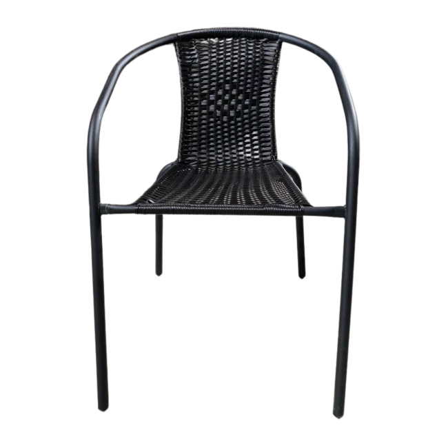 Садове крісло Chomik Bistro Plus чорний