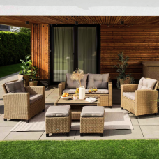 Набор садовой мебели Di Volio Firenze бежевый/светло-серый