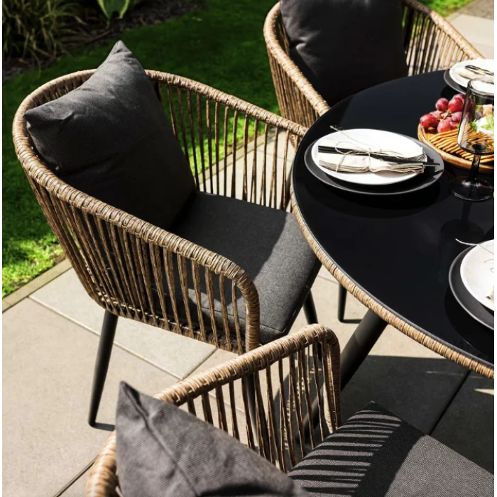 Комплект садових меблів Di Volio Rieti бежевий, сірий