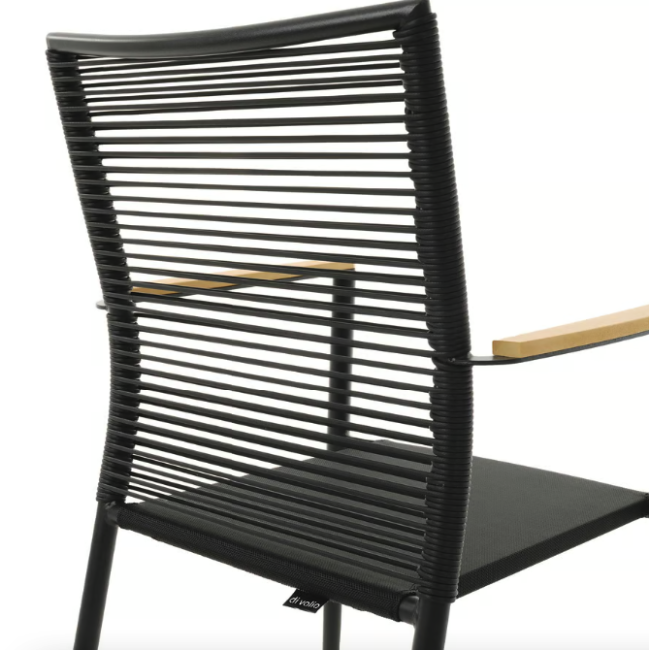 Садове крісло Di Volio Asti сірий/бежевий