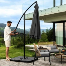 Зонтик садовый Di Volio EMPOLI 300см серый