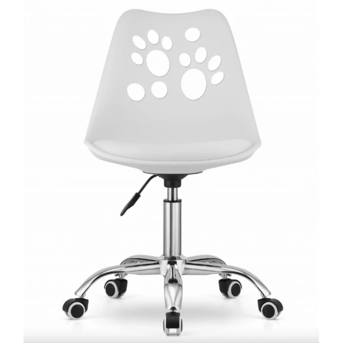 Офісне крісло Leobert Print білий