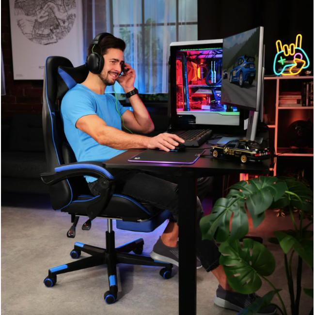 Геймерське крісло Di Volio Ragazo синій