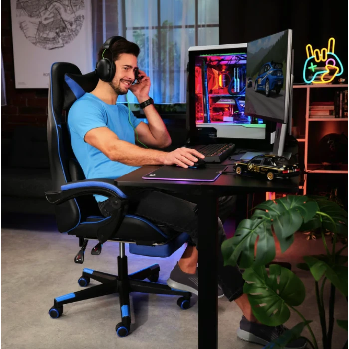 Геймерське крісло Di Volio Ragazo синій