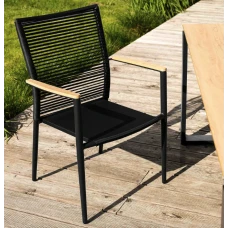 Садовое кресло Di Volio Asti серый/бежевый