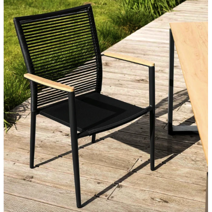 Садовое кресло Di Volio Asti серый/бежевый