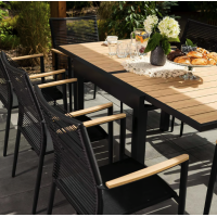 Садове крісло Di Volio Asti сірий/бежевий