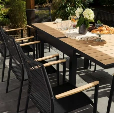 Садовое кресло Di Volio Asti серый/бежевый