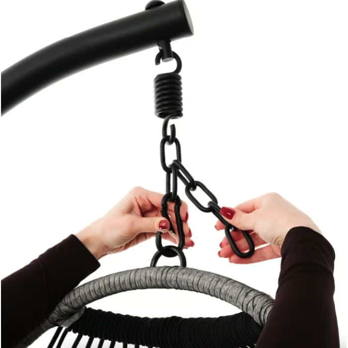 Підвісне крісло-кокон Di Volio Beluno графітовий