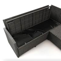 Набор садовой мебели Di Volio Livorno Серый/Графитный