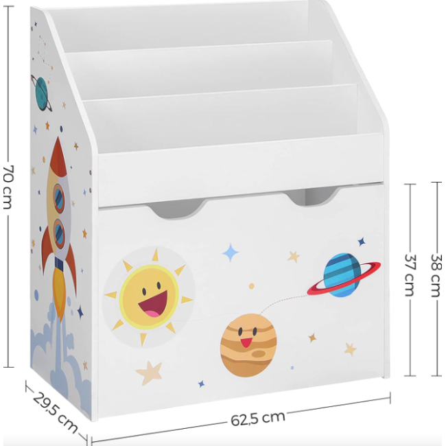 Шкаф-органайзер Leobert Lovely для хранения игрушек