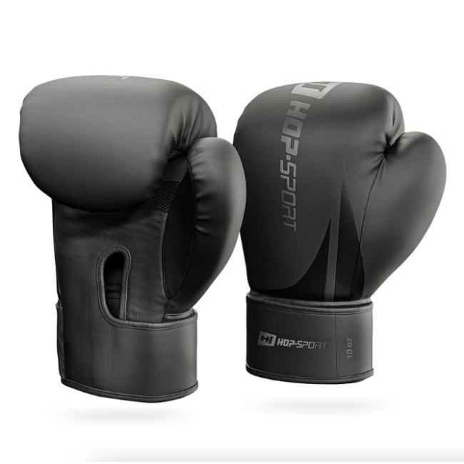 Боксерські рукавиці Hop-Sport HS-BG10 10oz чорні