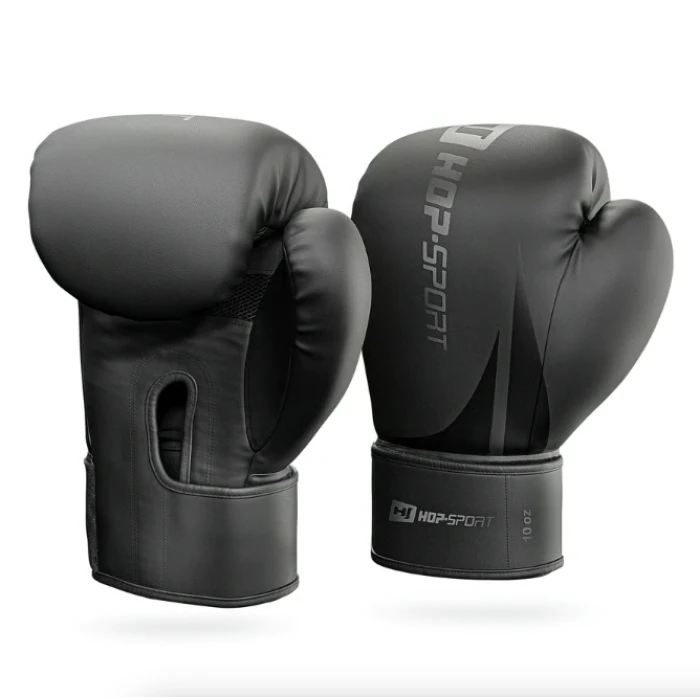 Боксерські рукавиці Hop-Sport HS-BG10 10oz чорні