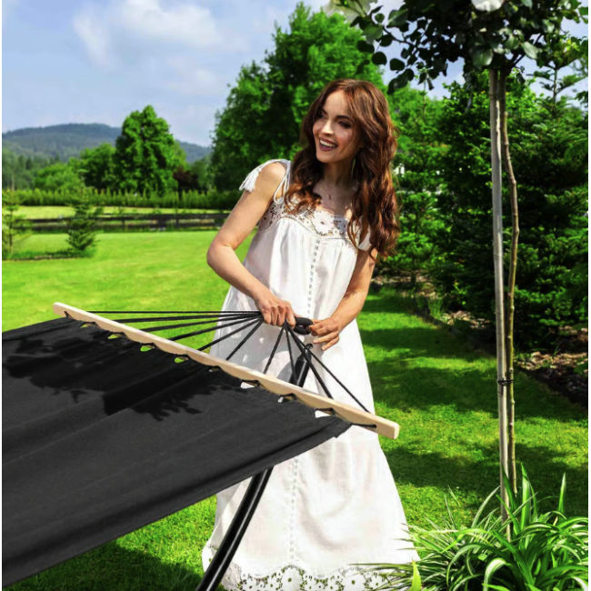 Гамак с каркасом Di Volio Rimini черный