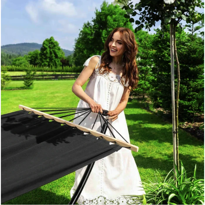 Гамак с каркасом Di Volio Rimini черный