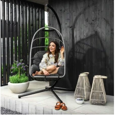 Підвісне крісло-кокон Di Volio Beluno графітовий