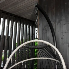 Підвісне крісло-кокон Di Volio Beluno графітовий