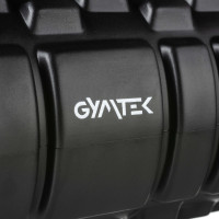 Масажний ролик Gymtek для йоги та фітнесу EVA 33*14см чорний