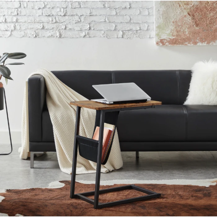 Журнальний столик Leobert Nastriy приставний з кишенею в стилі Loft