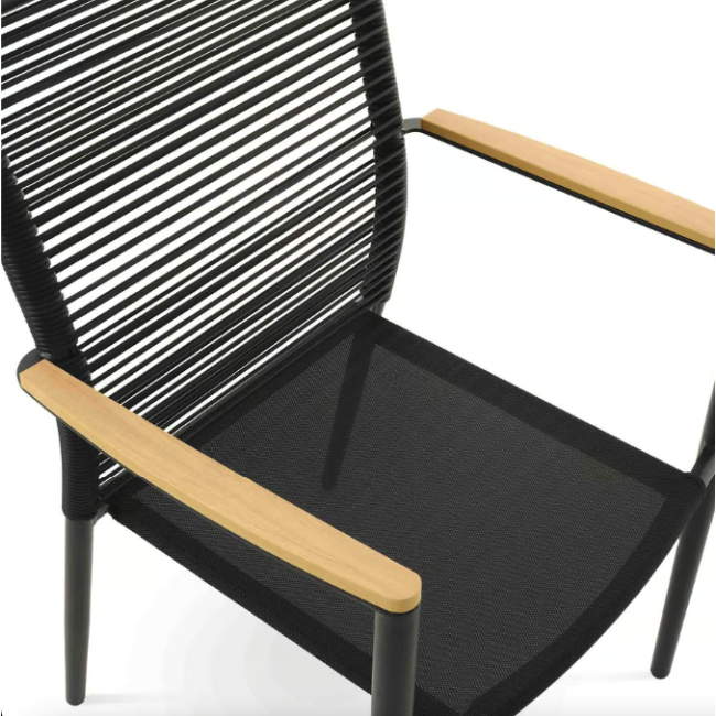 Садове крісло Di Volio Asti сірий/бежевий