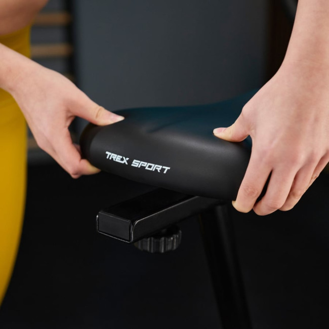 Велотренажер Trex Sport TX-400MB Reck магнитный черно-белый